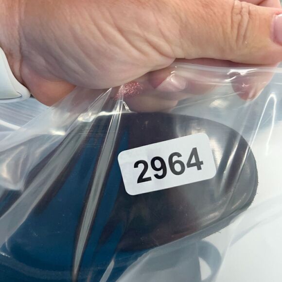 Theory Jodhpur Size 8.5 Mid Calf Black Suede Heeled Ankle Boots Booties Strap - Picture 14 of 14